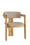 Hanah Home Silla de Roble y Visón CO - 042